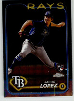 2024 Topps Chrome #225 Jacob Lopez