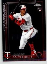 2025 Topps Chrome Update #USC155 Carson Mccusker