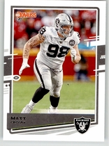 2020 Donruss Base Set #201 Maxx Crosby