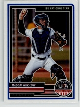 2023 Panini USA Baseball Stars & Stripes (Optichrome) #19 Macon Winslow