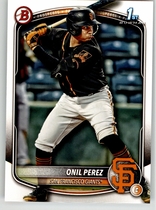 2025 Bowman Prospects #BP-134 Onil Perez