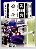 2021 Panini Contenders Playoff Tickets #7 Stefon Diggs