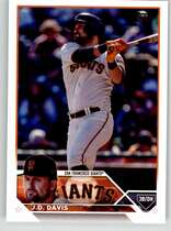 2023 Topps Base Set Series 2 #335 J.D. Davis