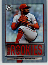 2022 Bowman Platinum Renowned Rookies #RR-16 Hunter Greene