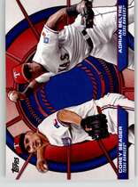 2025 Topps Dynamic Duos #DD-10 Adrian Beltre|Corey Seager