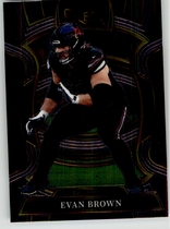 2025 Panini Select #24 Evan Brown