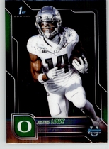 2025 Bowman Chrome University #166 Justius Lowe