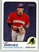 2022 Topps Heritage Minor League #85 Leo Jimenez