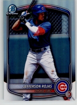 2025 Bowman Chrome Draft Refractor #BDC-75 Jefferson Rojas