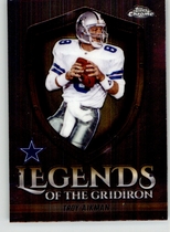 2025 Topps Chrome Legends of the Gridiron #LOG-7 Troy Aikman