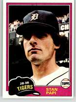 1981 Topps Base Set #273 Stan Papi
