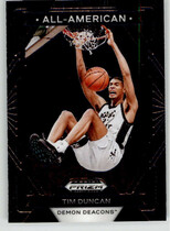 2024 Panini Prizm Draft Picks All-American #25 Tim Duncan