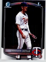 2025 Bowman Chrome Prospects #BCP-161 Haritzon Castillo