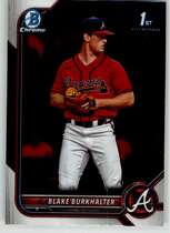 2022 Bowman Chrome Draft #BDC-10 Blake Burkhalter