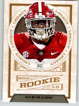 2019 Panini Legacy #184 Mack Wilson