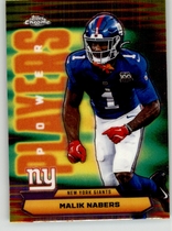 2025 Topps Chrome Power Players #PP-25 Malik Nabers
