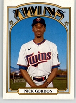 2021 Topps Heritage High Number #652 Nick Gordon