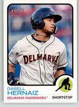 2022 Topps Heritage Minor League #140 Darell Hernaiz