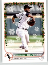 2022 Topps Holiday #HW49 Anderson Severino