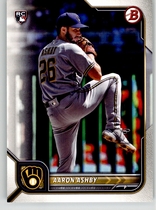 2022 Bowman Base Set #21 Aaron Ashby