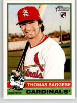 2025 Topps Heritage #177 Thomas Saggese