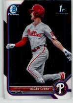 2022 Bowman Chrome Prospects #BCP-120 Logan Cerny