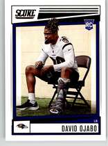 2022 Score Base Set #315 David Ojabo