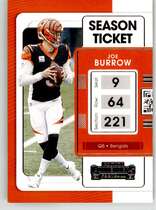 2021 Panini Contenders #19 Joe Burrow