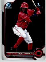 2022 Bowman Chrome Prospects #BCP-75 Michel Triana