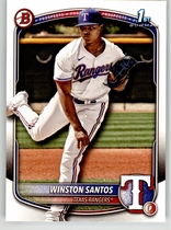 2025 Bowman Prospects #BP-121 Winston Santos