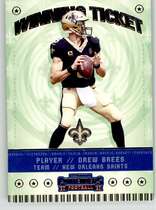 2020 Panini Contenders Winning Ticket #WT6 Drew Brees