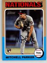 2024 Topps Heritage High Number #693 Mitchell Parker