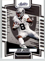 2023 Panini Absolute Blue #52 Josh Jacobs