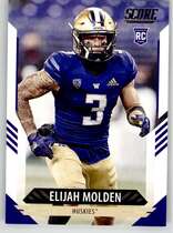 2021 Score Base Set #343 Elijah Molden