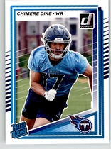 2025 Donruss Base Set #387 Chimere Dike