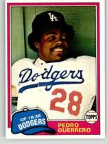 1981 Topps Base Set #651 Pedro Guerrero