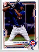 2021 Bowman Prospects #BP-65 Brennen Davis