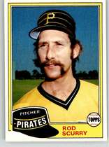 1981 Topps Base Set #194 Rod Scurry