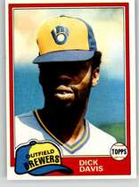1981 Topps Base Set #183 Dick Davis