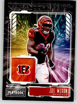 2021 Panini Playbook Zoning Commission #23 Joe Mixon