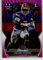 2022 Bowman Chrome University Pink Refractor #69 Trevor Etienne