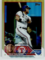 2023 Topps Gold Foil Series 2 #512 Kole Calhoun