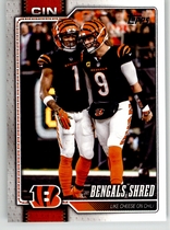 2026 Topps Flagship #293 Cincinnati Bengals Combo Card