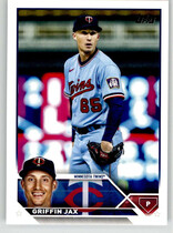 2023 Topps Base Set Series 2 #595 Griffin Jax