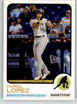 2022 Topps Heritage Minor League #200 Dariel Lopez
