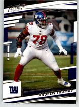 2022 Panini Prestige #221 Andrew Thomas