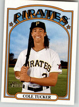 2021 Topps Heritage High Number #695 Cole Tucker