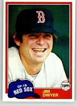 1981 Topps Base Set #184 Jim Dwyer