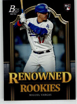 2023 Bowman Platinum Renowned Rookies #RR-8 Miguel Vargas