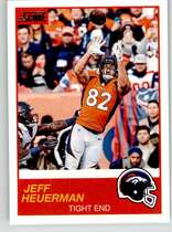 2019 Score Base Set #18 Jeff Heuerman
